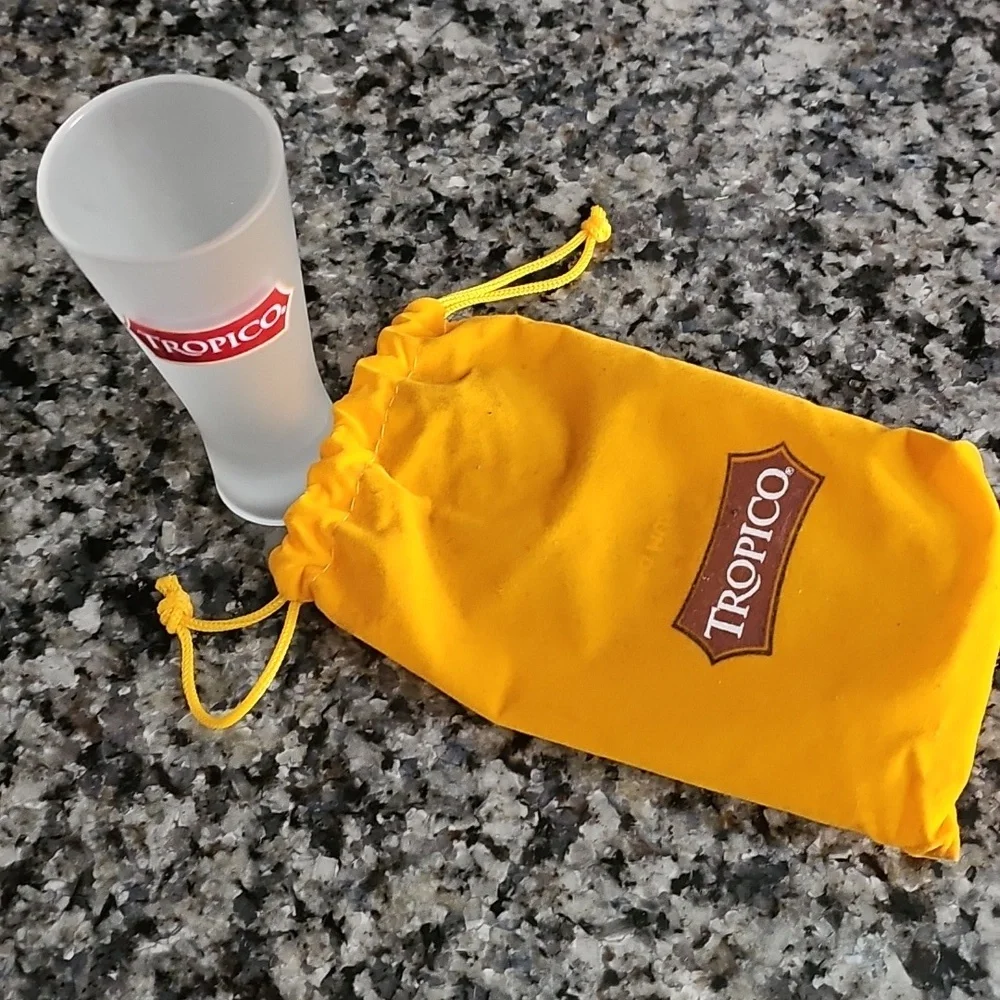 Tropico shot glass,new in bag!!